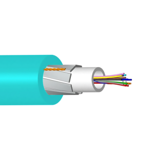 LT Gel Fld  Glass Yarn Int/Ext FO Cable LSZH, 50/125 OM3 - Görsel 1