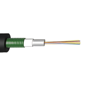 LT Gel Fld Corregated Steel Armoured FO Cable, 9/125 - Görsel 1