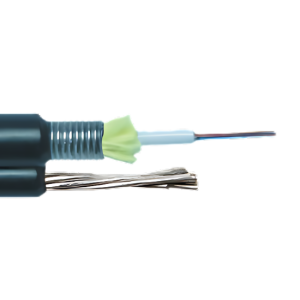 HCS Havai Tip Fig-8 SLT, Çelik Zırhlı, MM 50/125 OM4 Tek Kılıf Siyah Fiber Optik Kablo - Görsel 2