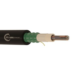 ETK Tek Tüplü Zırhlı Multi Mode OM3 50/125 Fiber Optik Kablo - Görsel 1