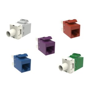 RJ45 Modular Jack, SL Series, cat5e, unshielded, - Görsel 1