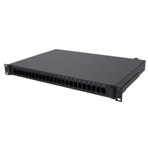 48 Port (24 Duplex) LC Patch Panel - Unloaded, 1U - Görsel 1