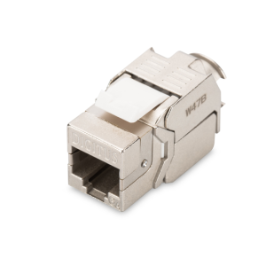 CAT 6A Keystone Jack, shielded, tool free connection - Görsel 1