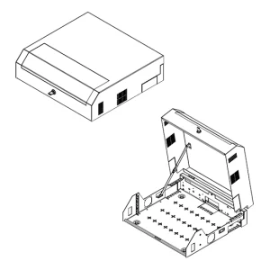 SOHO Slimline Wall Mounting 5U (3U+2U) - Görsel 3