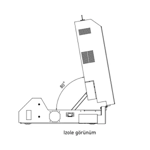 SOHO Slimline Wall Mounting 5U (3U+2U) - Görsel 2