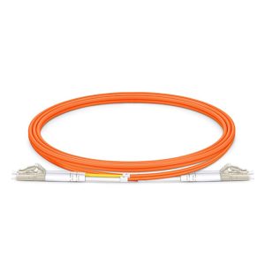 LC/LC duplex patch cord OM2, LSZH, 2m - Görsel 1
