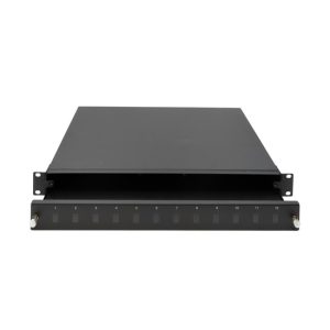 19''  12 Port SC Simplex (LC Dublex) Patchpanel - Görsel 1