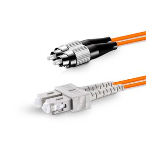 SC-FC MM 62,5/125 DX Tek KIlıflı Zırhsız P.Cord - Görsel 1