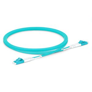 LC/LC duplex patch cord OM3, LSZH, - Görsel 1