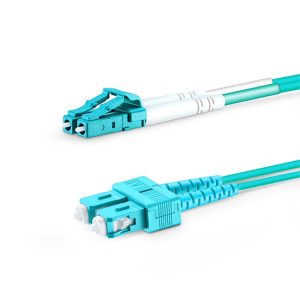 SC-LC Dupleks zip MM OM3 (50 / 125 mikron) patch cord - Görsel 5