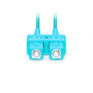 SC-SC Dupleks zip MM OM3 (50 / 125 mikron) patch cord - Görsel 4