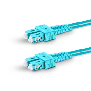 SC-SC Dupleks zip MM OM3 (50 / 125 mikron) patch cord - Görsel 5