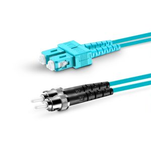 ST-SC Dupleks zip MM OM3 (50 / 125 mikron) patch cord - Görsel 5