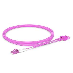 SC-LC Dupleks zip MM OM4 (50 / 125 mikron) patch cord - Görsel 2