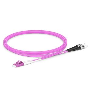 LC-ST MM 50/125 OM4 DX Tek Kılıflı Zırhsız P.Cord - Görsel 4
