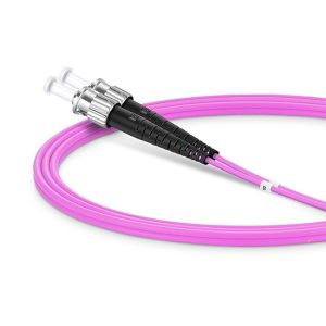 LC-ST MM 50/125 OM4 DX Tek Kılıflı Zırhsız P.Cord - Görsel 2