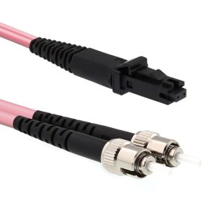 ST-MTRJ Dupleks zip MM OM4 (50 / 125 mikron) patch cord - Görsel 1