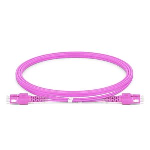 SC-SC MM 50/125 OM4 DX Tek Kılıflı Zırhsız P.Cord - Görsel 5