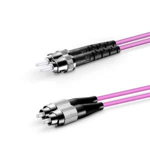 ST-FC MM 50/125 OM4 DX Tek Kılıflı Zırhsız P.Cord - Görsel 1