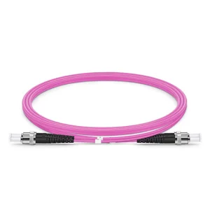 ST-ST MM 50/125 OM4 DX Tek Kılıflı Zırhsız P.Cord - Görsel 4
