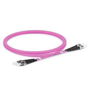 ST-ST MM 50/125 OM4 DX Tek Kılıflı Zırhsız P.Cord - Görsel 3
