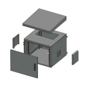 Rack Kabinet Dış Ortam Tek Cidarlı 600*600 - Görsel 2