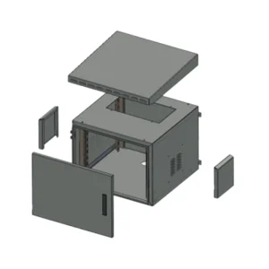 Rack Kabinet Dış Ortam Tek Cidarlı 600*450 - Görsel 2