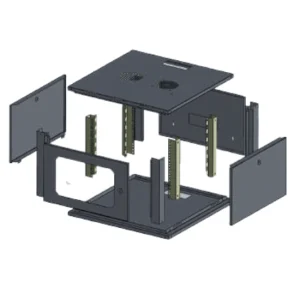 Rack Kabinet Duvar Tipi 600*450 - Görsel 2