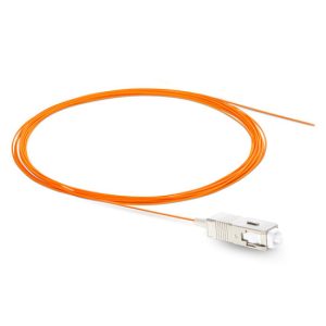 SC/PC MM SX 0,9mm 62,5/125 om1, 1 core 1,5M LS0H - Görsel 1