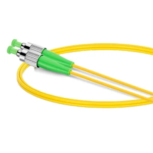 FC/APC-FC/APC SM 9/125 DX Tek Kılıflı Zırhsız P.Cord - Görsel 2