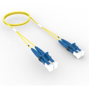LC to LC Patch Cord, Duplex, 9/125, OS2 - Görsel 1