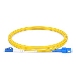 LC-SC SM 9/125 DX Tek Kılıflı Zırhsız P.Cord - Görsel 5