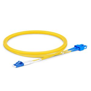 LC-SC SM 9/125 DX Tek Kılıflı Zırhsız P.Cord - Görsel 4