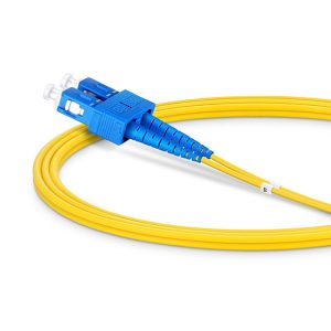 LC-SC SM 9/125 DX Tek Kılıflı Zırhsız P.Cord - Görsel 2