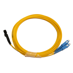SC-MTRJ Dupleks zip SM (9 / 125 mikron) patch cord - Görsel 1