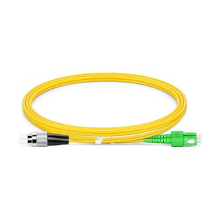 SC/APC-FC Dupleks zip SM (9 / 125 mikron) patch cord - Görsel 1
