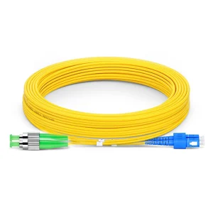 SC-FC/APC SM 9/125 DX Tek Kılıflı Zırhsız P.Cord - Görsel 4