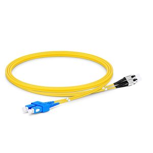SC-FC SM 9/125 SX Tek Kılıflı Zırhsız P.Cord - Görsel 4