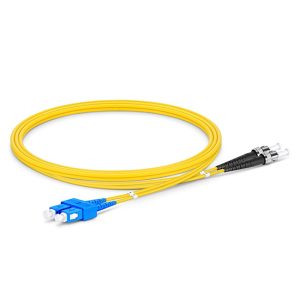 SC-ST SM 9/125 DX Tek Kılıflı Zırhsız P.Cord - Görsel 4