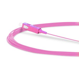 SC PIGTAIL  50/125 µm, OM4, 1m - Görsel 3