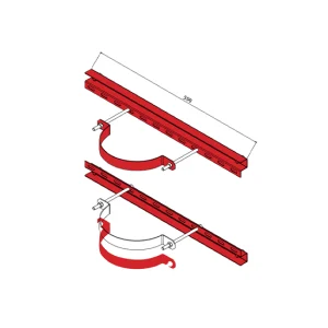 Harici Tip Kabinet, W=600 Tüm Boylar için Uyumlu Direk Bağlantı Aparatı - Görsel 1