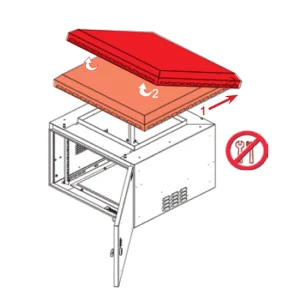 Şakpa , Genişlik=600 mm / Derinlik=600 mm (Evoline için) - Görsel 1