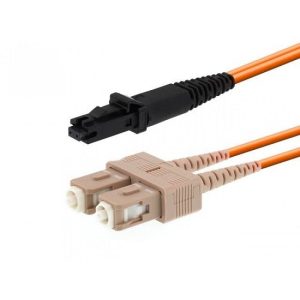 SC-MTRJ Dupleks zip MM OM2 (50 / 125 mikron) patch cord - Görsel 1