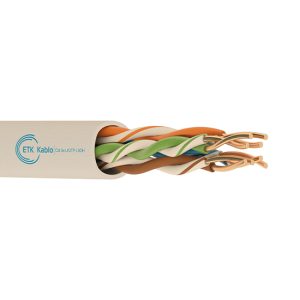 Cat 5e U/UTP 4x2x24 AWG LSOH - Görsel 1