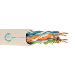 Cat 6 U/UTP 4x2x24 AWG LSOH - Görsel 1