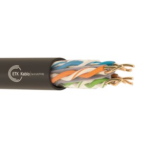 Cat 6A U/UTP 4x2x23 AWG PE - Görsel 1