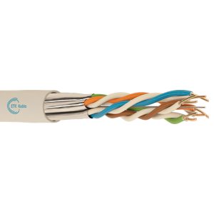 Cat 6A U/FTP 4x2x23 AWG LSOH - Görsel 1