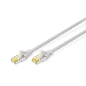Patch Cord S/FTP Cat6A Gri LSZH 26 AWG - Görsel 1