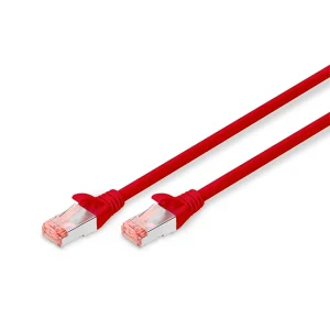 Patch Cord S/FTP Cat6 Kırmızı LSZH 27 AWG - Görsel 1