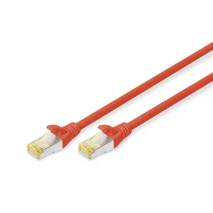 Patch Cord S/FTP Cat6 Kırmızı LSZH 26 AWG - Görsel 1